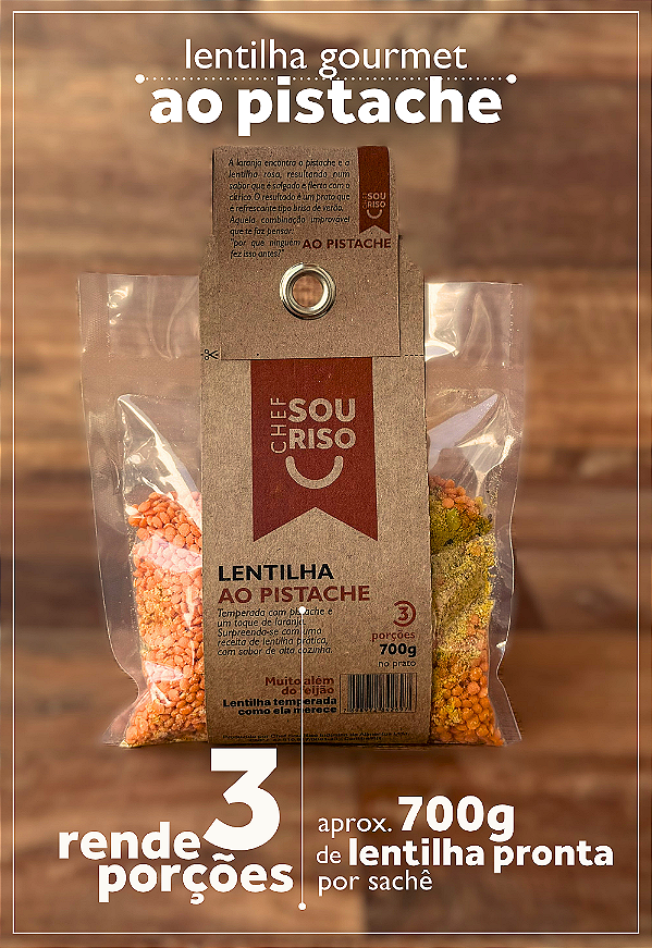 Lentilha ao Pistache