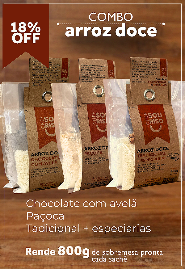 COMBO Arroz Doce - 18%OFF