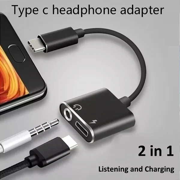 al-139-type-c adaptador fone tipoc