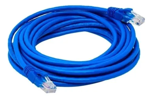 AL-W-10M Cabo De Rede 10Ethernet Rj45 Lan Cat5e Azul C/ 10Metros