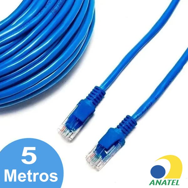 cat-5m cabo de rede cat6 10/1000mbps,20m