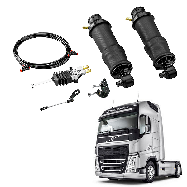 ST270ES - Conjunto Completo Mola Pneumatica Cabine Volvo FH
