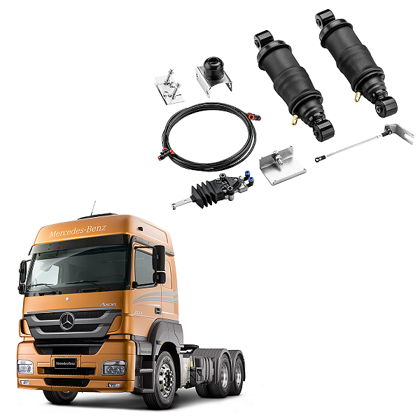 ST250ES - Conjunto Completo Mola Pneumatica Mercedes-Benz