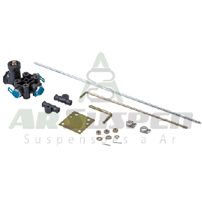 ST056 - Conjunto Completo Valvula Niveladora Rosca 1/4 NPT