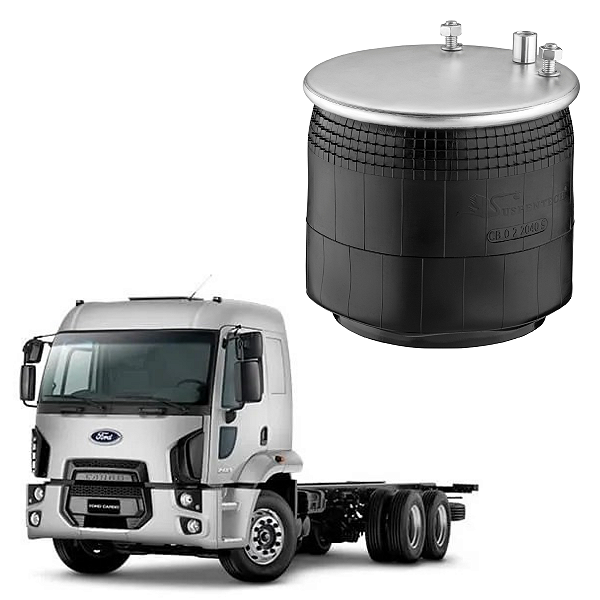 ST420 - Mola Pneumatica Completa Suspensao Ford / Suspensys