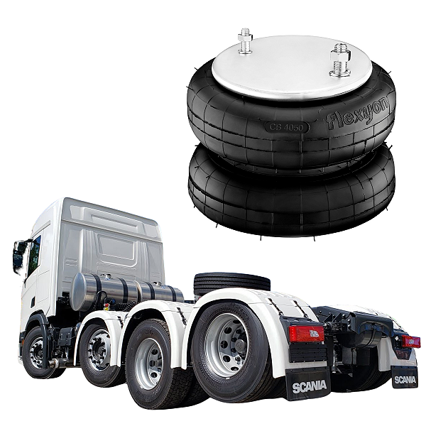 ST868 - Mola Pneumatica Suspensao Scania / Foggiatto