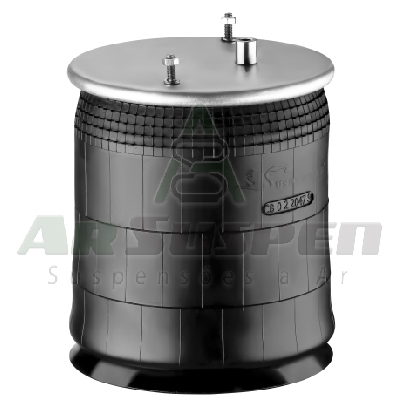 STA7013K - Mola Pneumatica Sem Base Suspensao Eixo Rubemaq