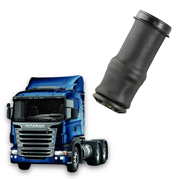 ST015 - Mola Pneumatica Cabine Scania Serie 4 / 5 - P/ G/ R