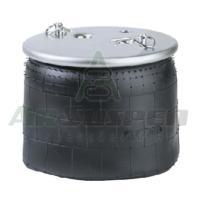 ST185K - Mola Pneumatica Sem Base Suspensao Scania Serie 4