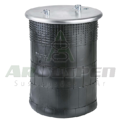ST193K - Mola Pneumatica Sem Base Suspensao Scania Serie 4