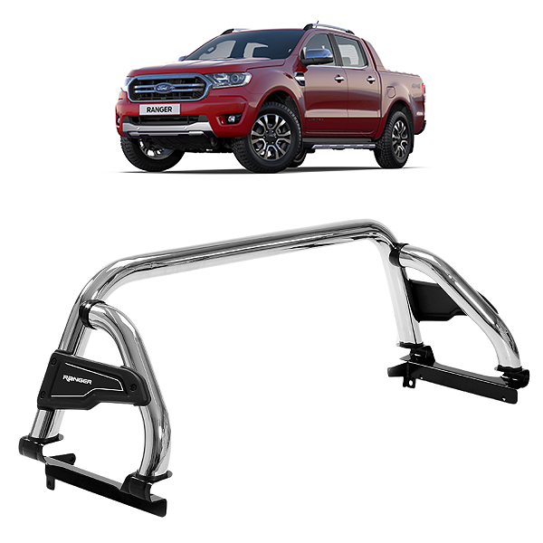 A1030E - Santo Antonio Ford Ranger Slim Cromado 2013 a 2023