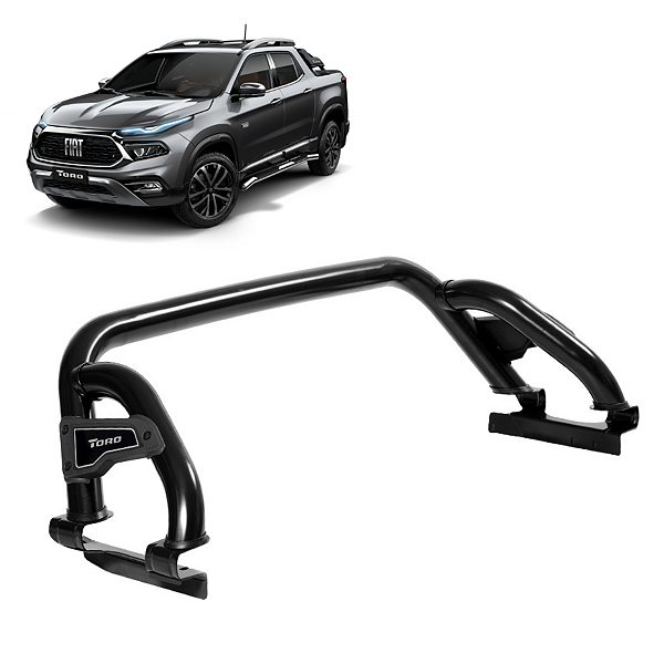 A3052P - Santo Antonio Fiat Toro 70mm Slim Preto