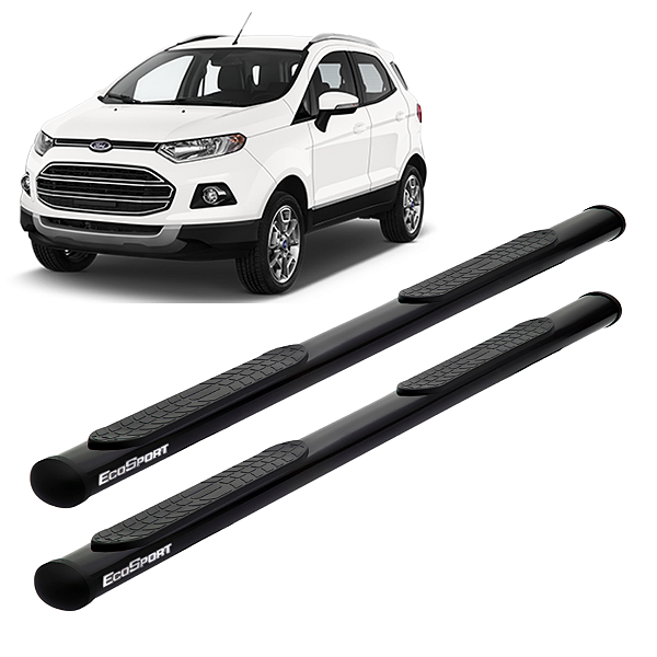 A203P - Estribo Ford Ecosport Oblongo Preto 2013 a 2021