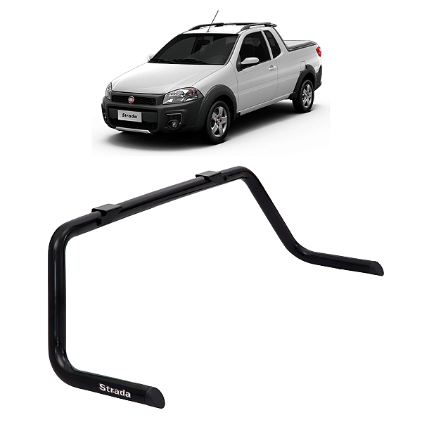 A296P - Santo Antonio Fiat Strada Preto 2013 a 2019