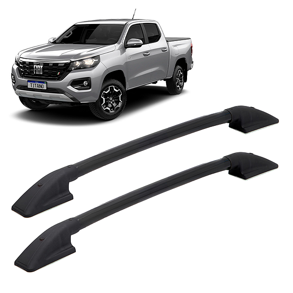 A984 - Longarina Fiat Titano Preto Fixacao Com Fita