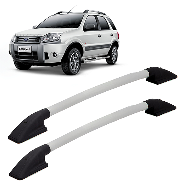 A735 - Longarina Ecosport Prata Fixacao C/ Parafuso Ate 2012