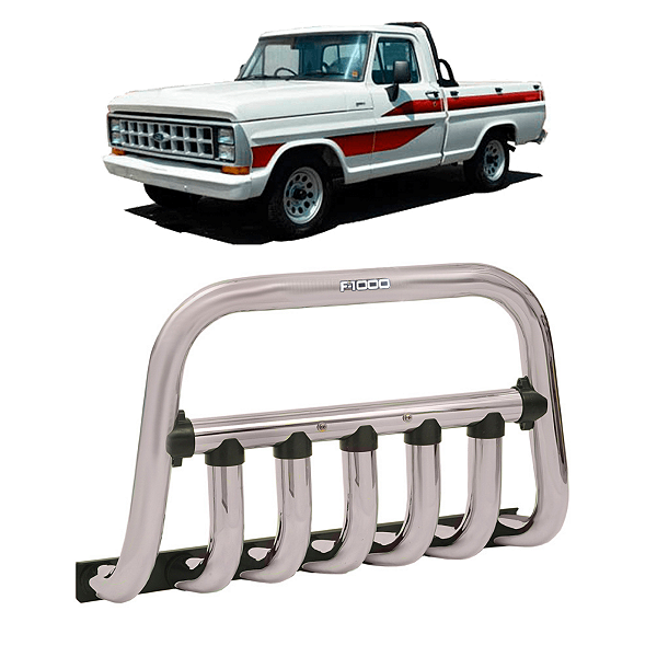 A171 - Para-choque Ford F-1000 Europeu Cromado 1982 a 1992