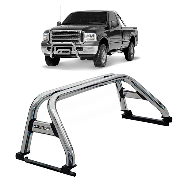 A192 - Santo Antonio Ford F-250 Duplo Cromado 1999 a 2011