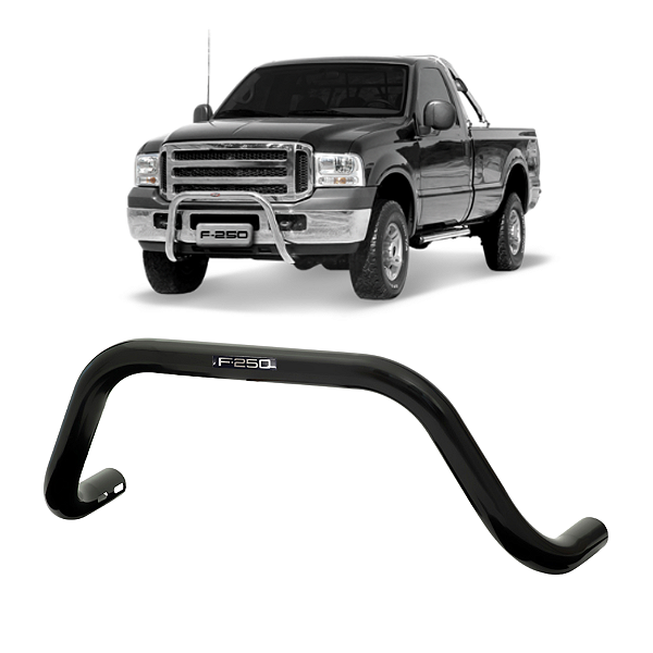 A180P - Para-choque Impulsao Ford F-250 Preto 1999 a 2011