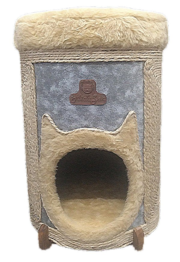 Puff, Toca, Arranhador e Baú.