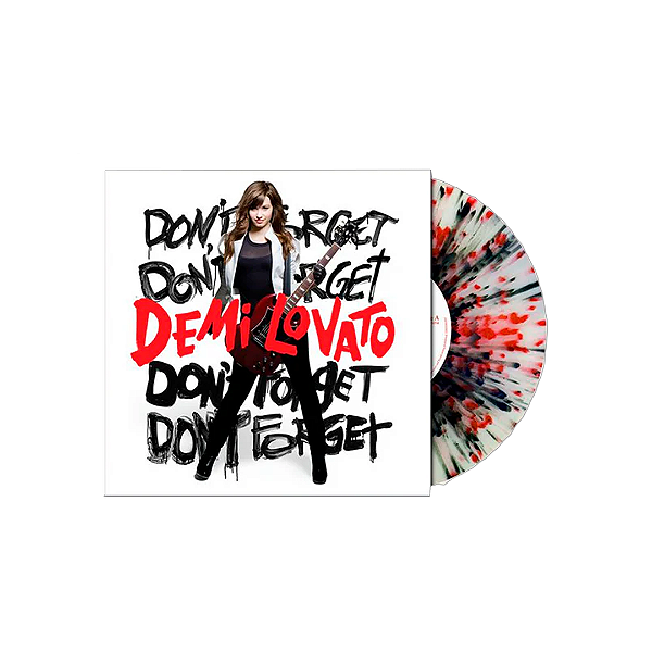 Demi lovato - Don’t Forget [Vinil] [Limited Edition] [Red/Black Splatter]