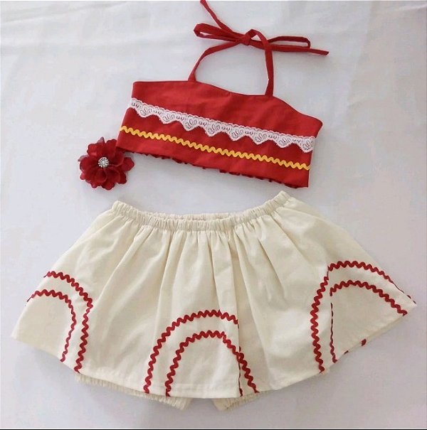 Fantasia Moana Bebê