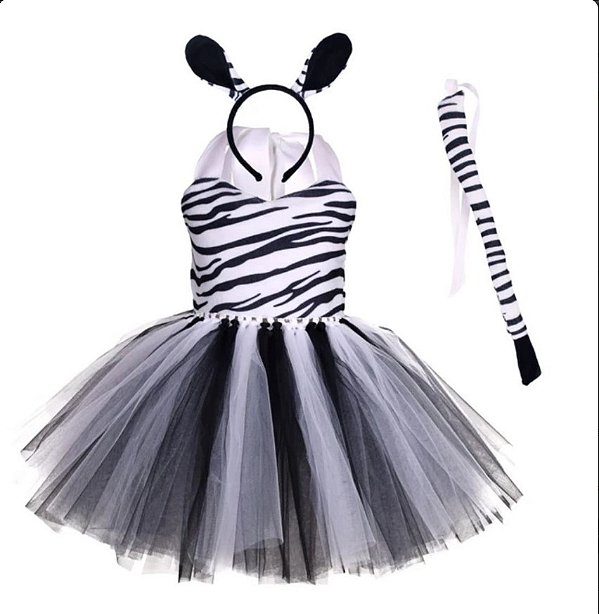 Fantasia Zebra infantil