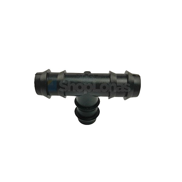 Conector TE Triplo 16mm para Mangueira Irrigação