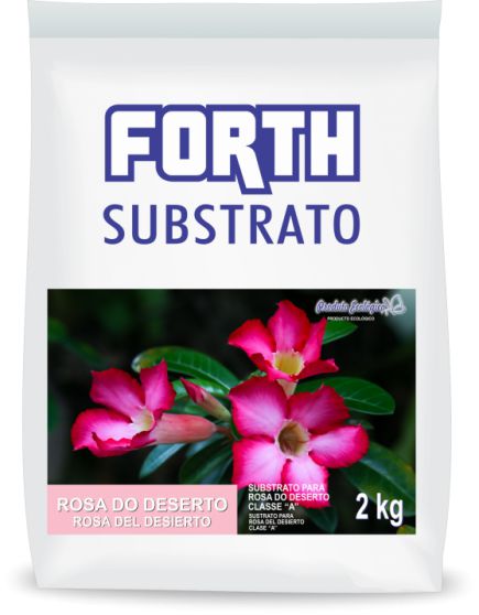 Fertilizante FORTH Substrato Rosa do Deserto 2kg