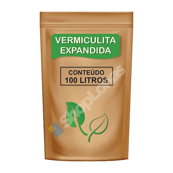 Vermiculita Expandida Vida Verde Super Fina 100 Litros