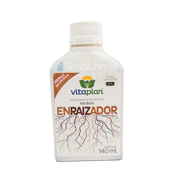 Fertilizante Via Solo Mineral Enraizador Vitaplan 140ml