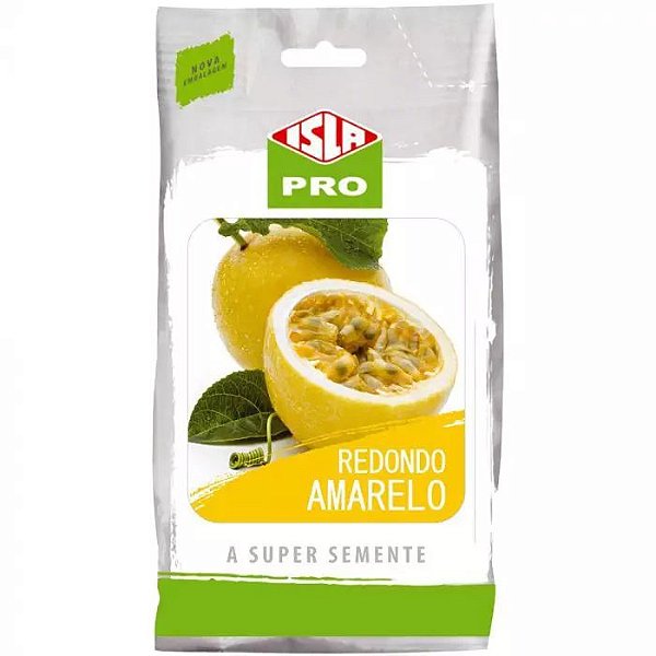 Sementes Maracuja Redondo Amarelo s/ Agrotóxicos ISLA 50g