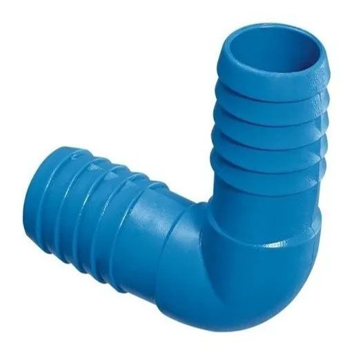 Kit 5 un Conexão Joelho Unifortte Azul duplo PE 3/4