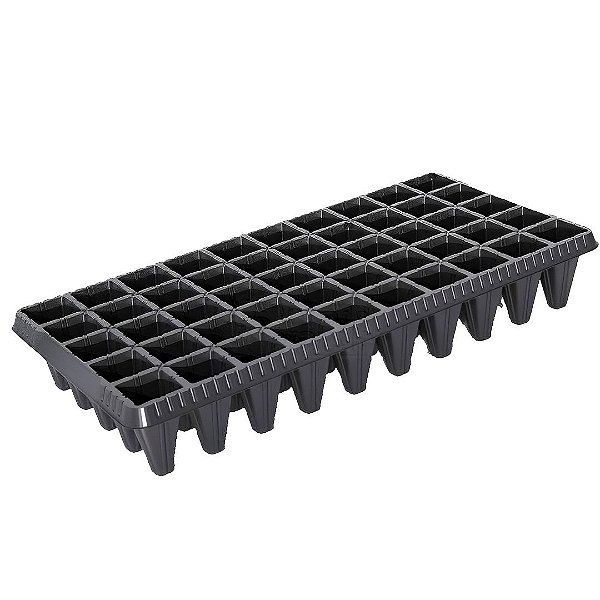 Kit 20 un Bandeja Nutriplan Maleável 50 Células Triangular