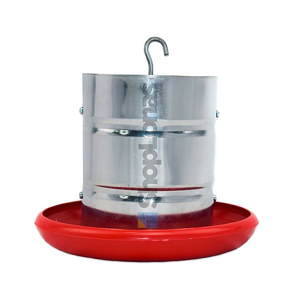 COMEDOURO TUBOLAR AUTOMÁTICO 3KG - KIT 5 UNIDADES