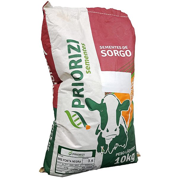 Semente De Sorgo Brs Ponta Negra 3469 Priorizi 10Kg