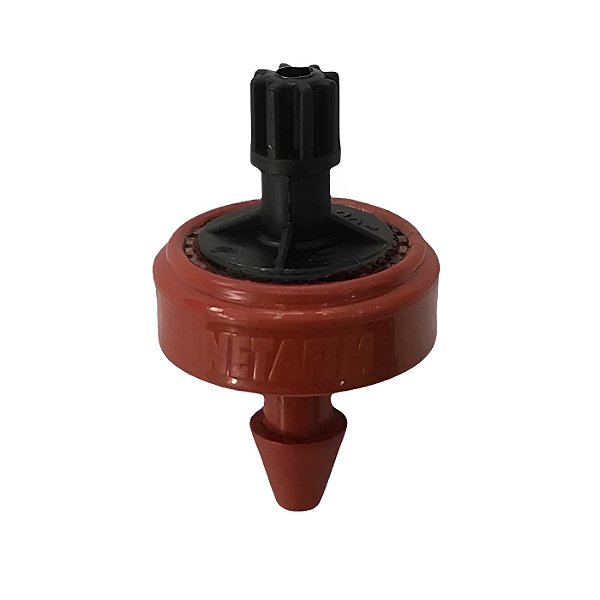 BOTÃO GOTEJADOR PARA IRRIGAÇÃO NETAFIM VERMELHO - 100 UNIDADES