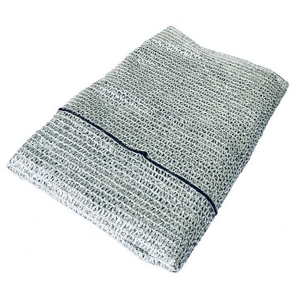 TELA ALUMINET PRATA GINEGAR 50% 5X50M - ESTOQUE