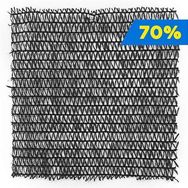 Tela De Sombreamento 70% 6x25m Proteção Solar Agricola Estufa Jardim