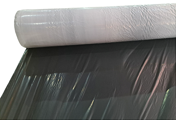 Mulching Preto/Branco 1,60x500 Sem Furo
