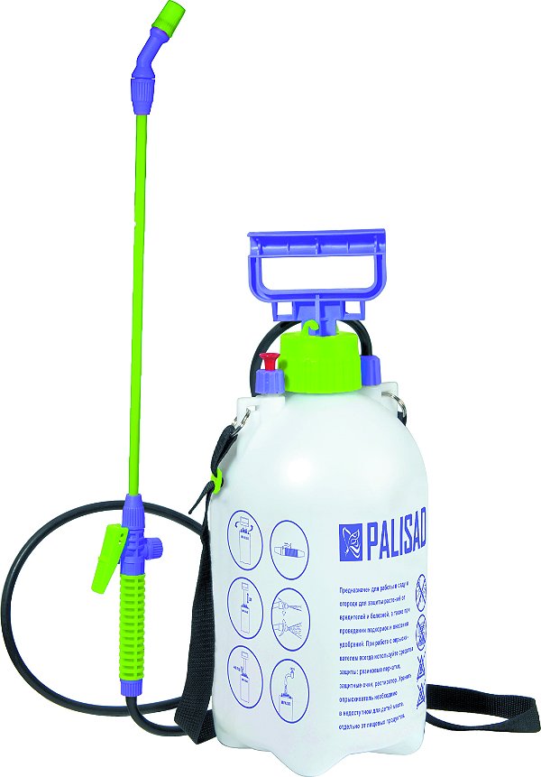 Pulverizador Manual 7l Com Bomba Mangueira e Aspersor