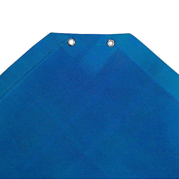 Tela Azul Decorativa 5x4,5m Shoplonas Anti Uv Com Acabamento