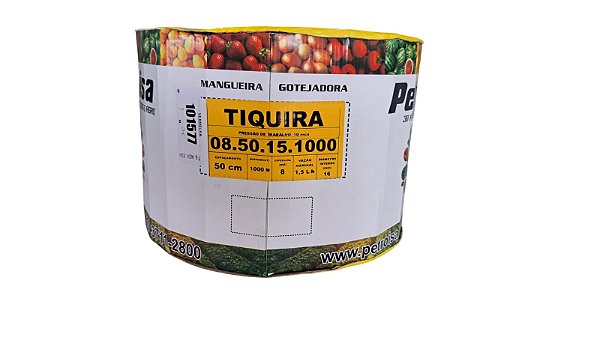 Mangueira De Gotejamento Petroisa Tiquira 50cm - 1000m