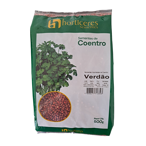 Semente Coentro Verdão Horticeres 500g