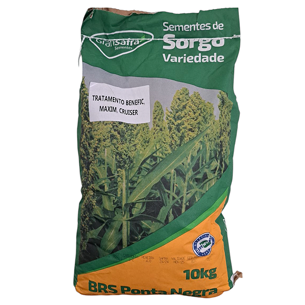 Semente de Sorgo Brs Ponta Negra 10KG