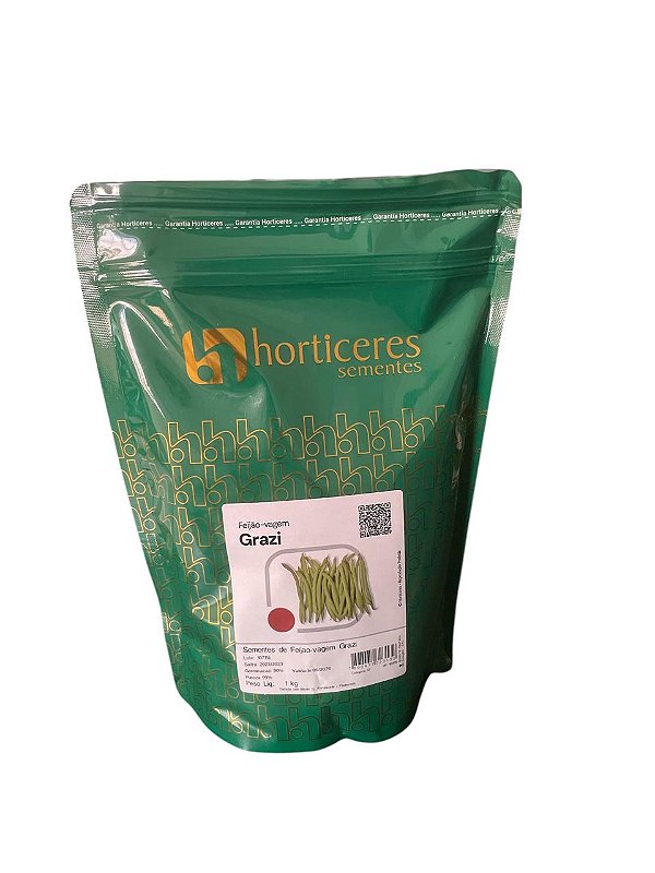 Sementes Feijão Vagem Grazi 1KG - Horticeres