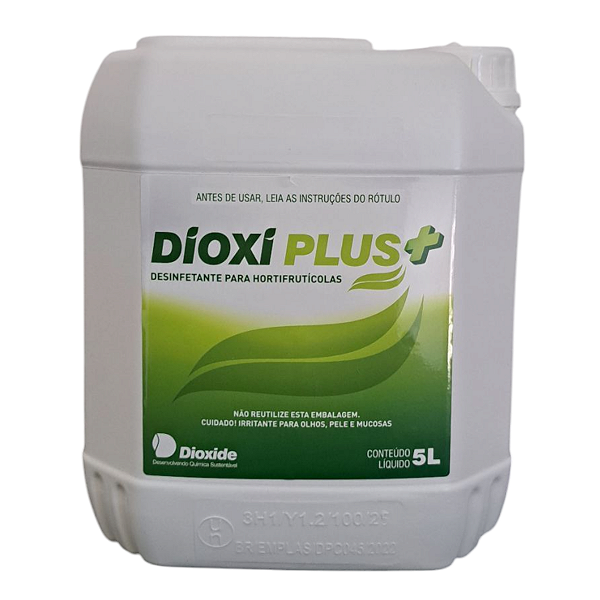 Dioxiplus Sanitizante Para Controle De Fungos E Bactérias 5 Litros