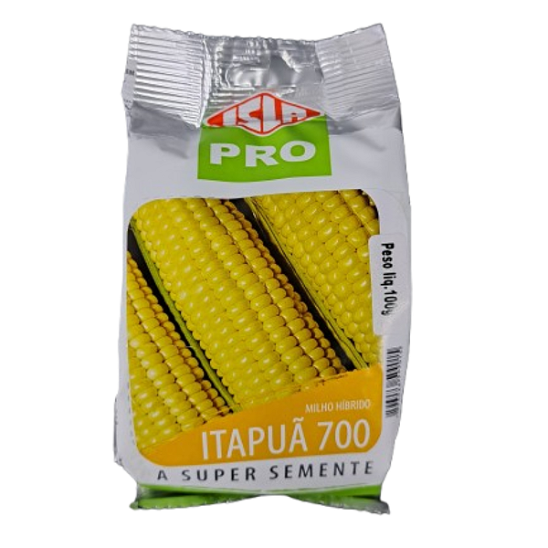 Semente de Milho Doce Itapuã Híbrido 100g - Produtivo e Resistente