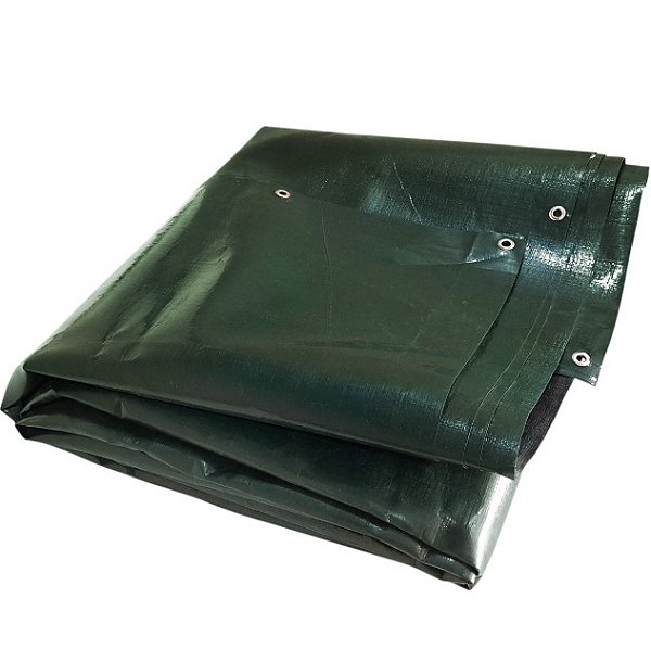 Capa De Proteção + Kit Instalação 700 Micras Verde Preto 4x4