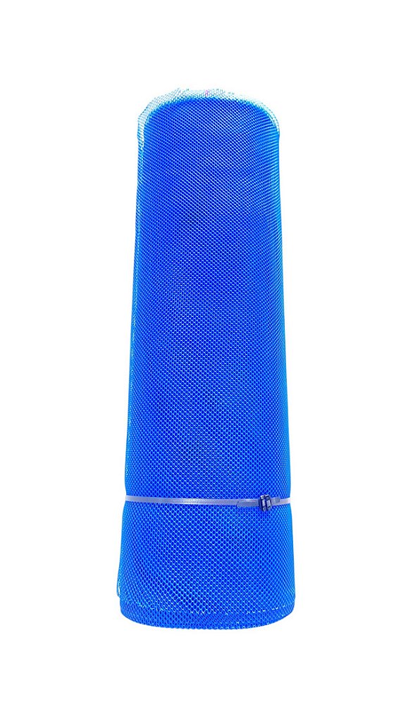 Tela Psicultura 4MM 2X50M Azul PEAD Peixe Alevino | Atóxica